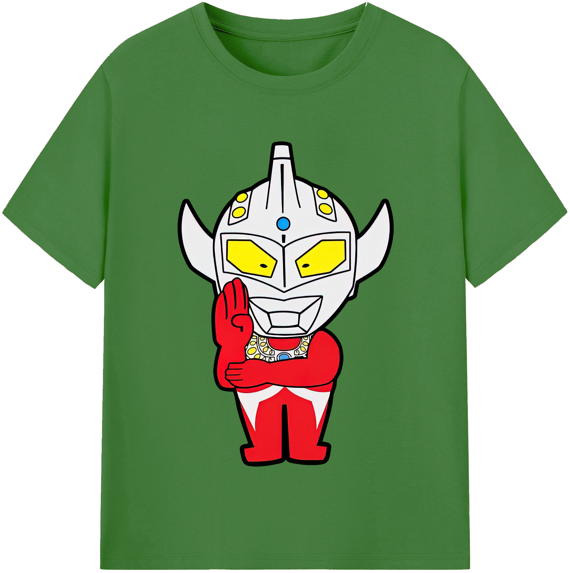 （画像用） ウルトラマン Ultraman レディースカジュアルプリントTシャツ（綿100％）